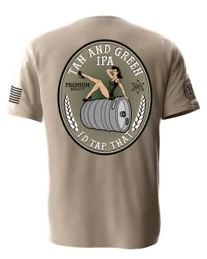 Tan & Green IPA Men's Tee
