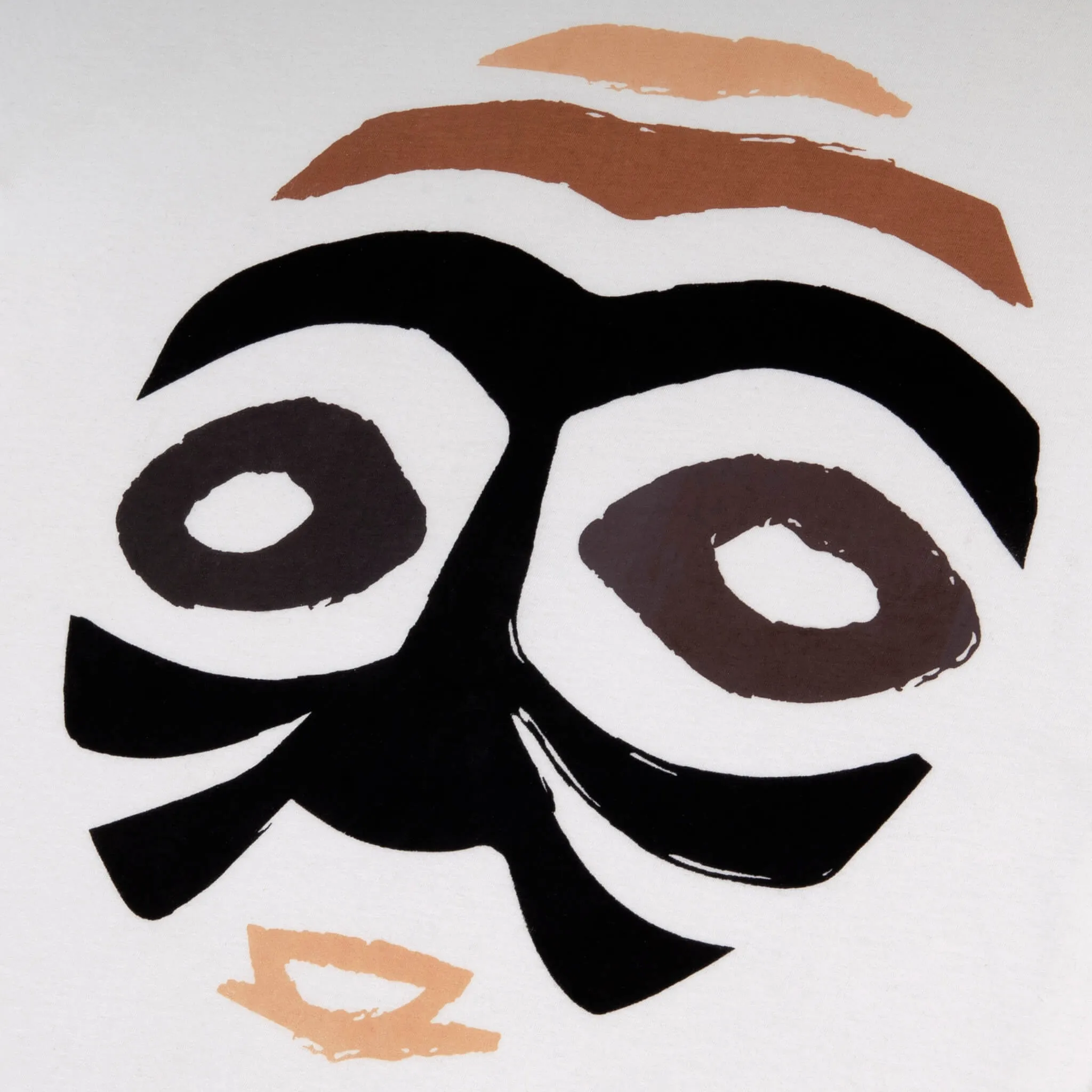 TCHIBANGA WOODIN WARRIOR MASK (UNISEX SHORT SLEEVE T-SHIRT)