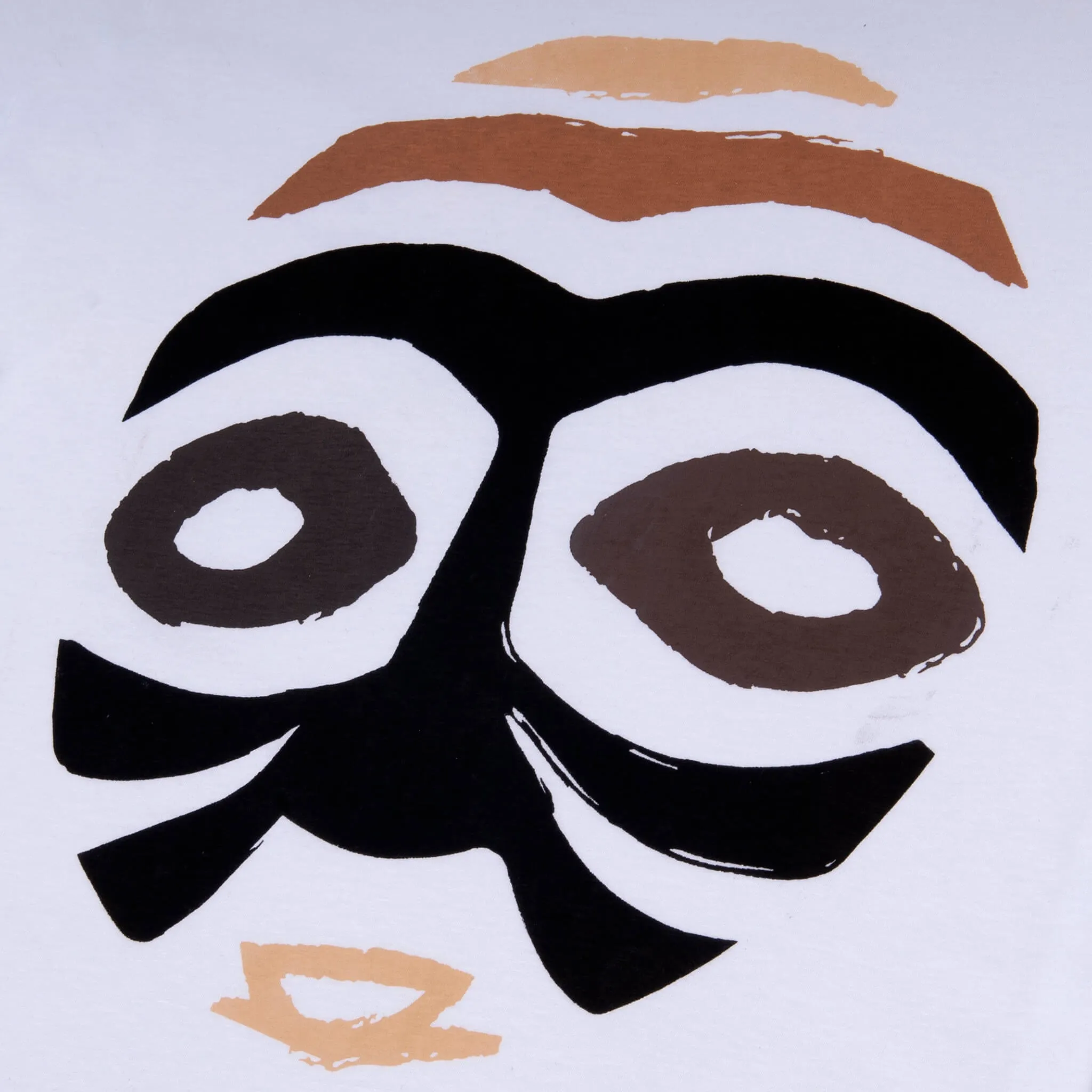 TCHIBANGA WOODIN WARRIOR MASK (UNISEX SHORT SLEEVE T-SHIRT)