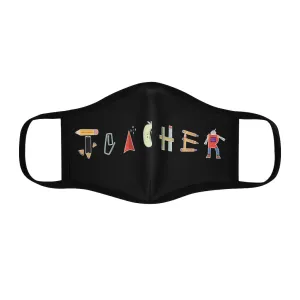 Teacher Objects Fitted Face Mask