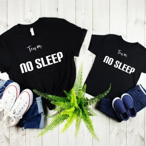 Team No Sleep Dad and Baby Tee, Father and Son Matching Shirts , Father Daughter Matching, Father Son Matching Shirts, Matching Family Shirt