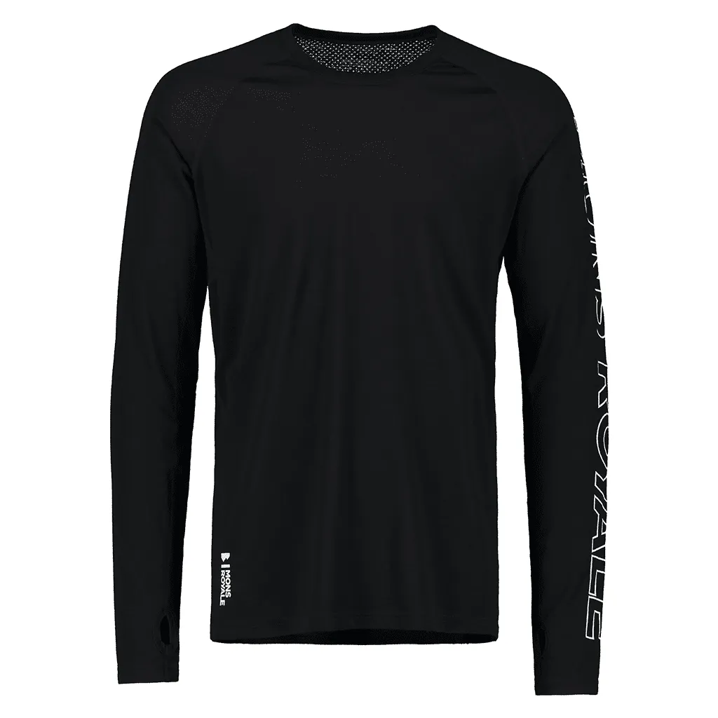 Temple merino Air-Con baselayer top - Black