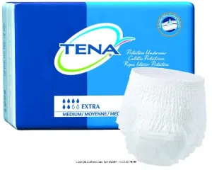 TENA Protective Underwear, Extra Absorbency, Tena Prtcv Undrwr Lg, (1 CASE, 64 EACH)