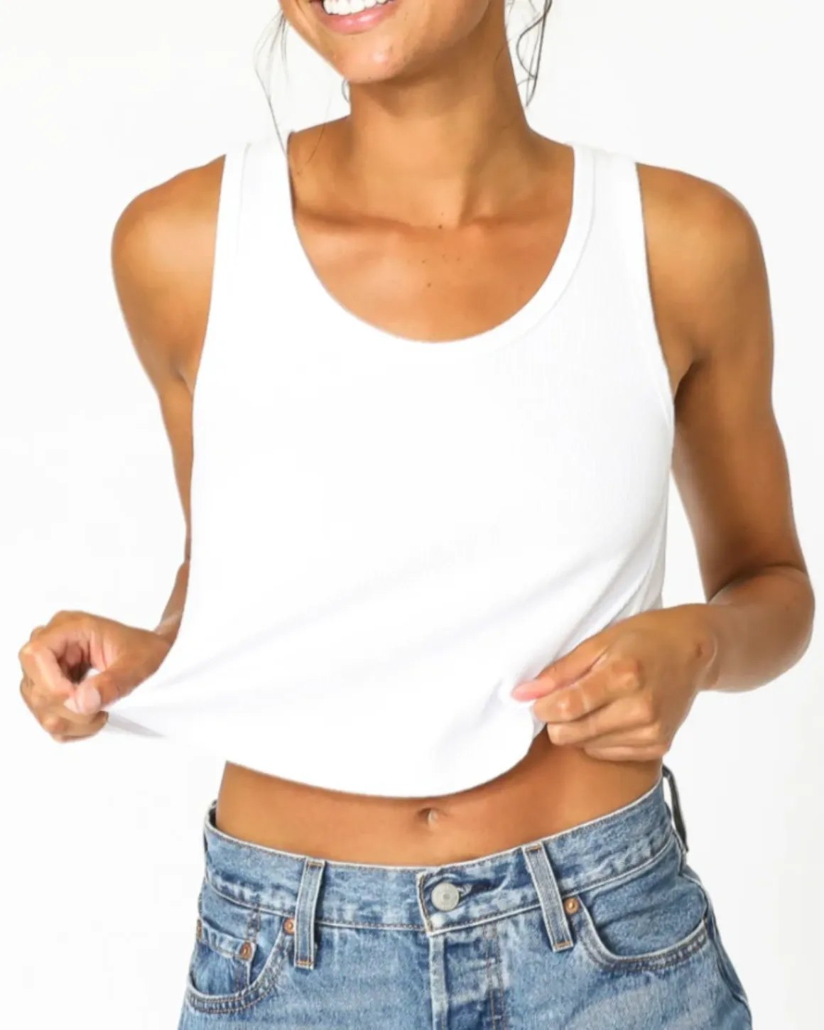 The Blondie Ribbed Tank Top