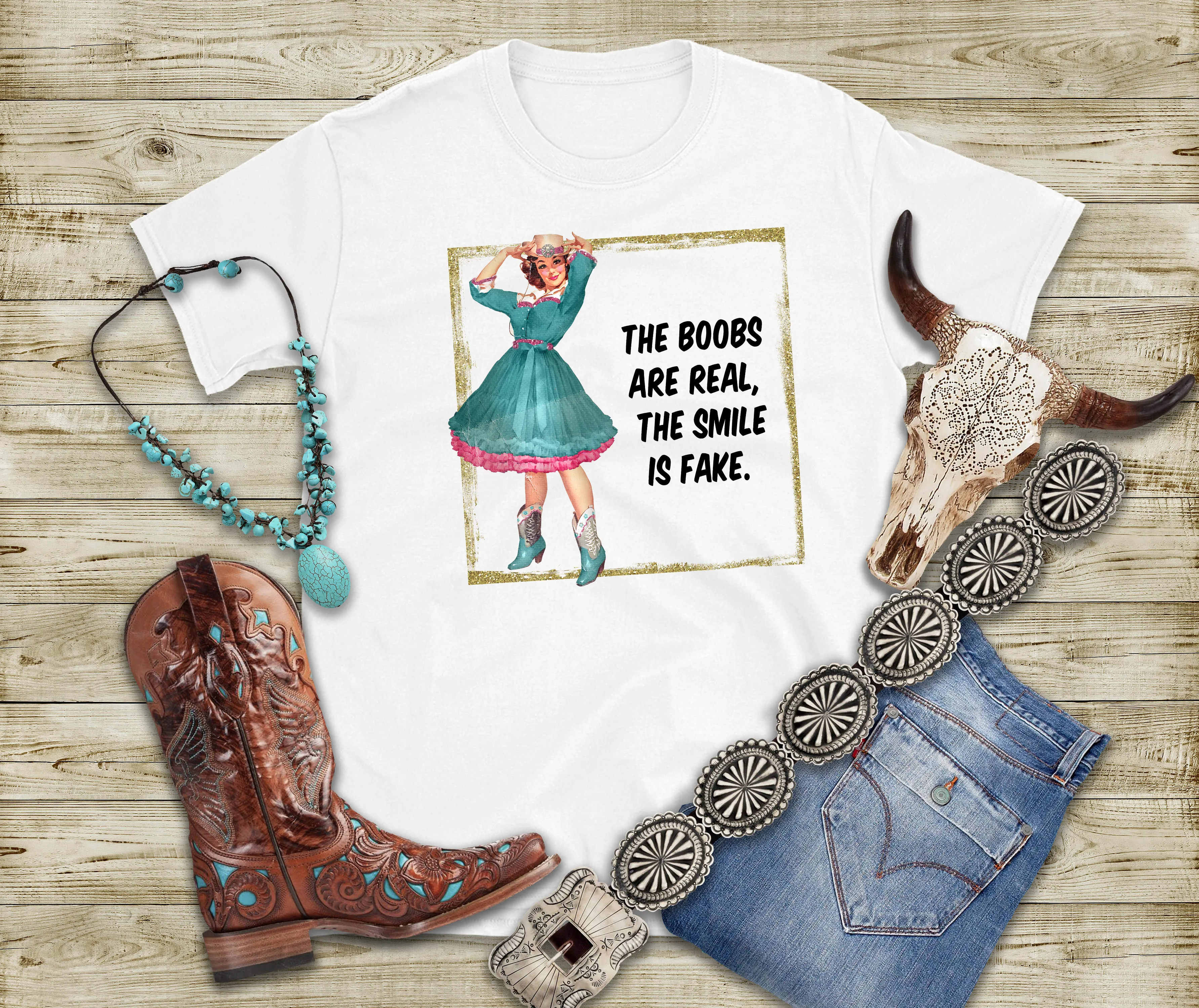 The Boobs Are Real...