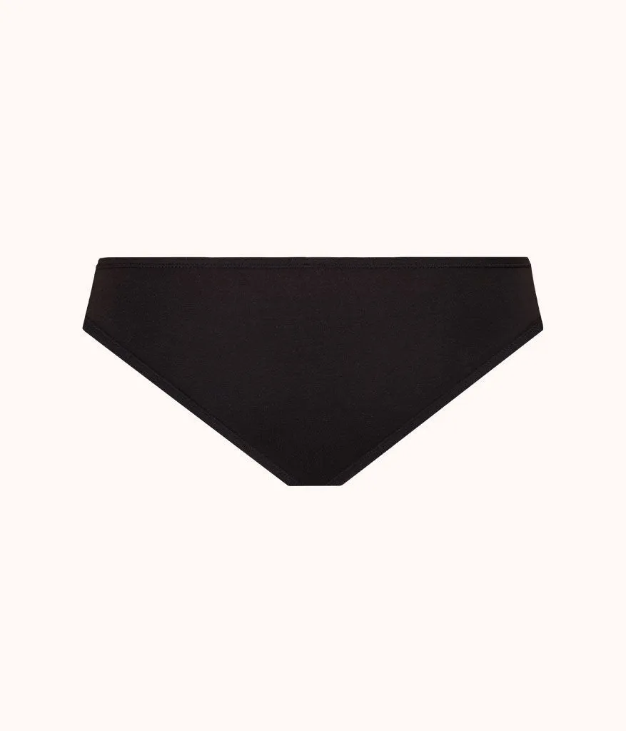 The Cotton Bikini: Jet Black