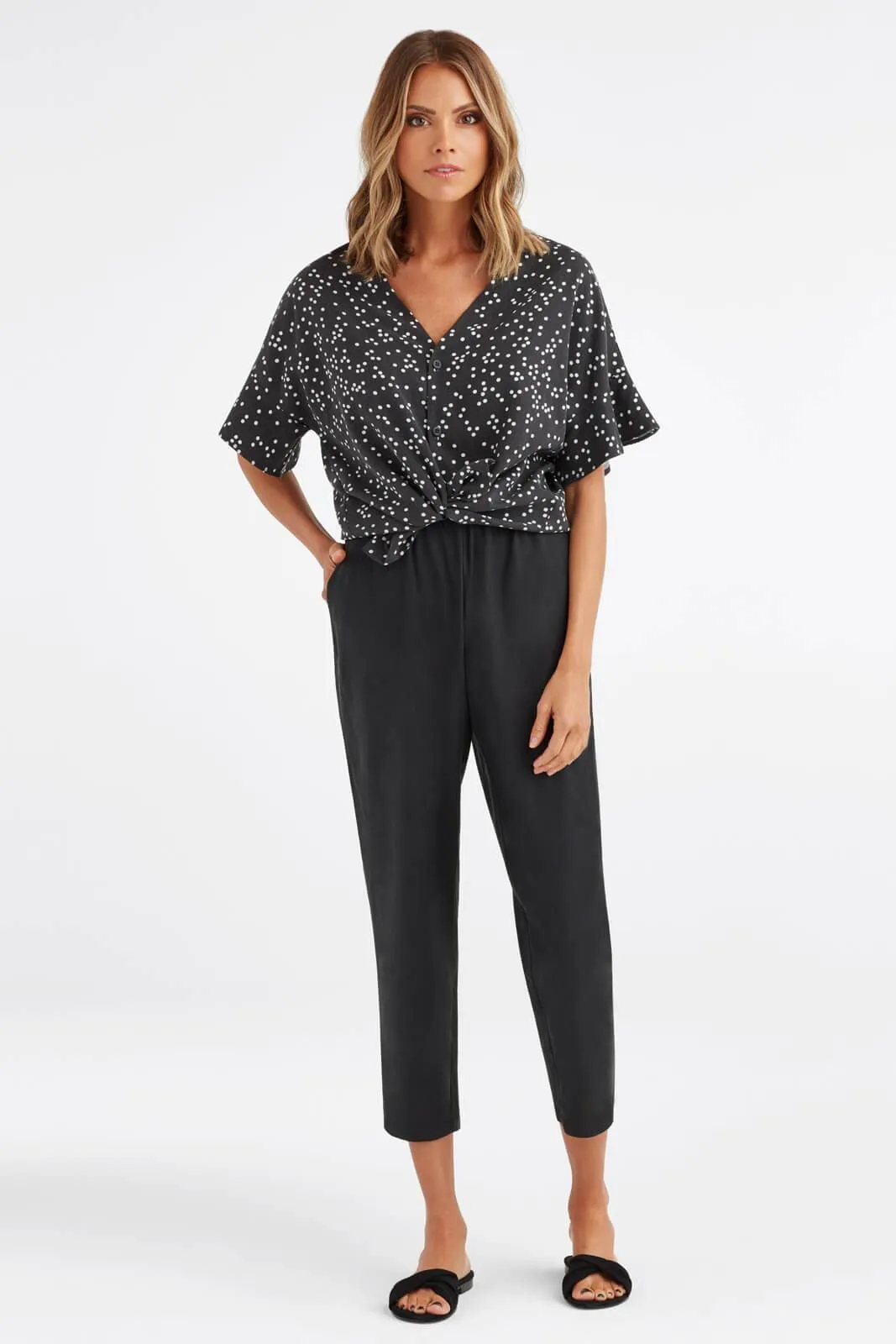 The Flounce Sleeve Blouse
