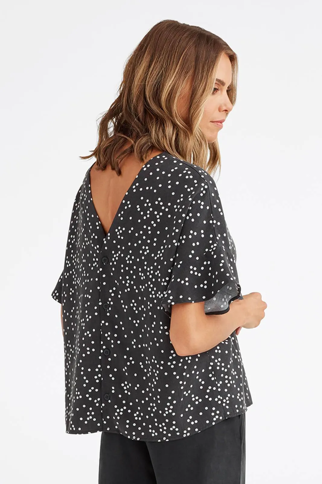 The Flounce Sleeve Blouse