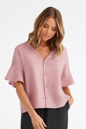 The Flounce Sleeve Blouse