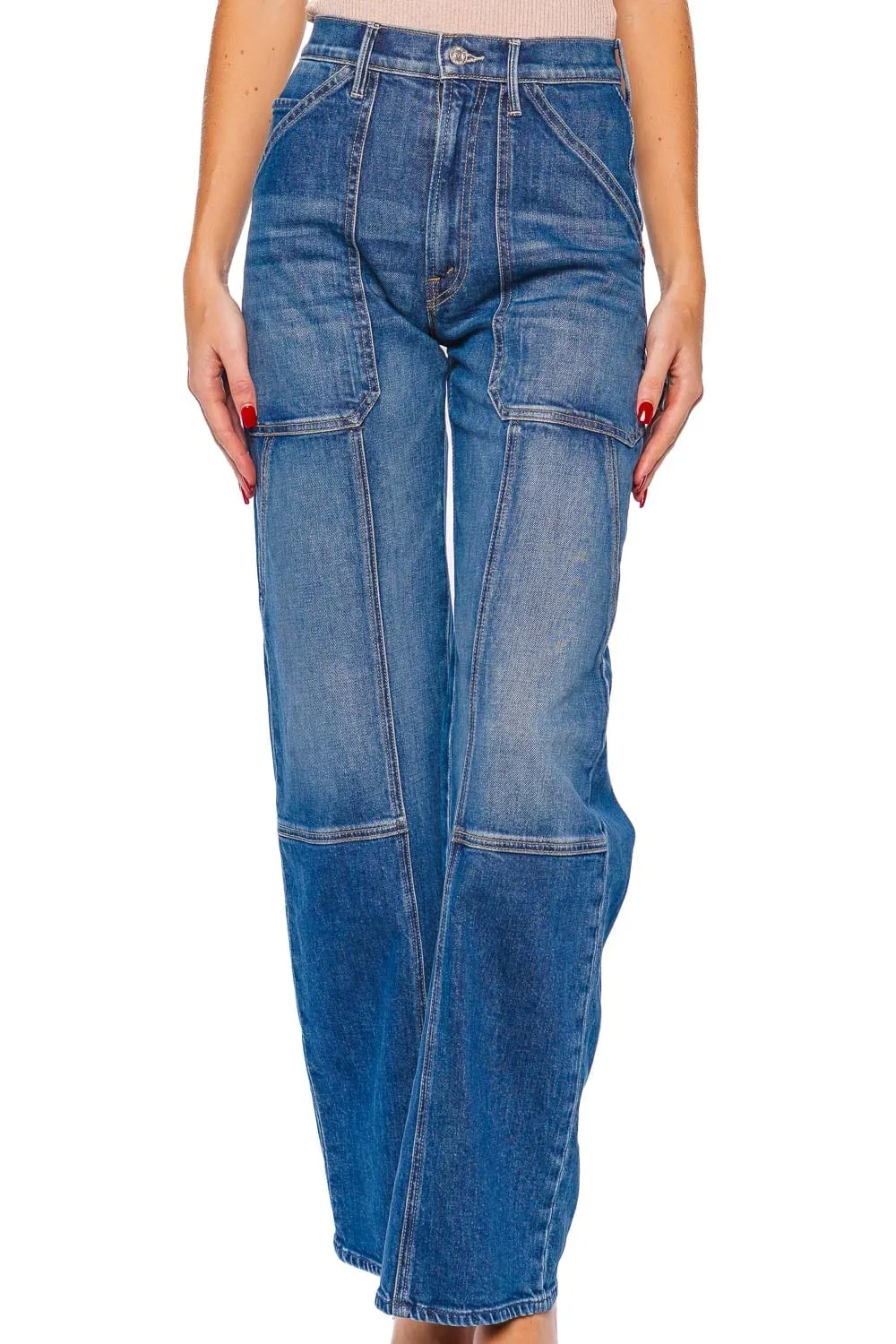 The Lasso Utility Sneak Wide Leg Jean