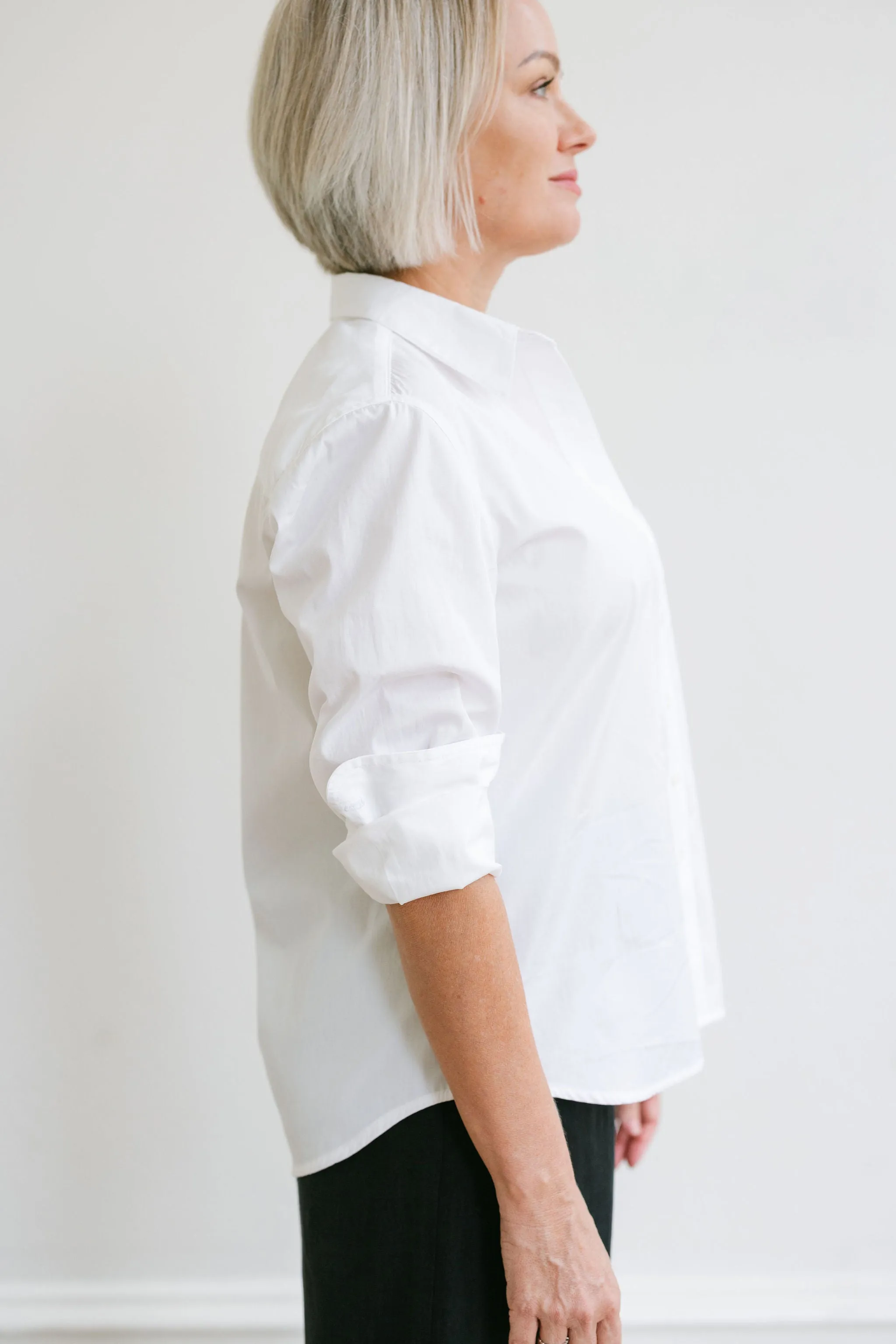 The Loren Top in White