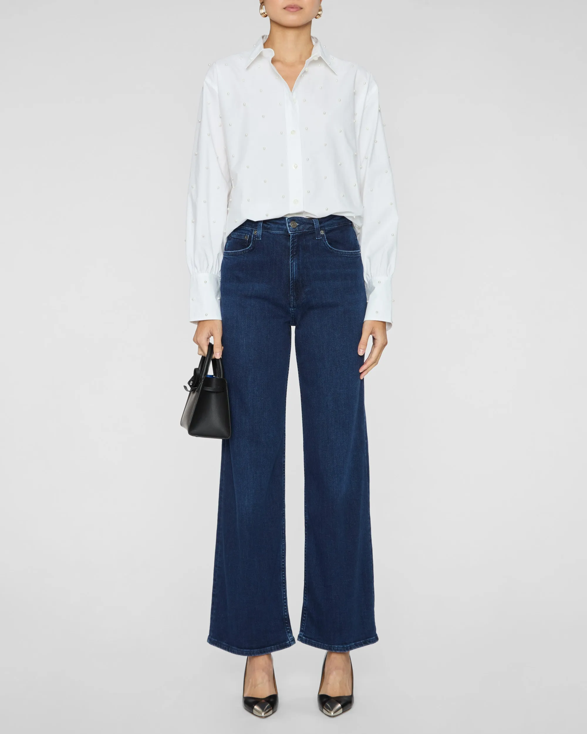 The Oversized Pearl Shirt