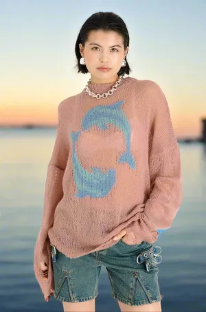 The Ragged Priest Aqua Knit Jumper