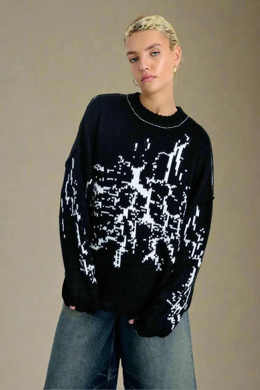 The Ragged Priest Shatter Knit Jumper