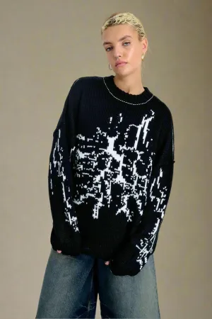 The Ragged Priest Shatter Knit Jumper