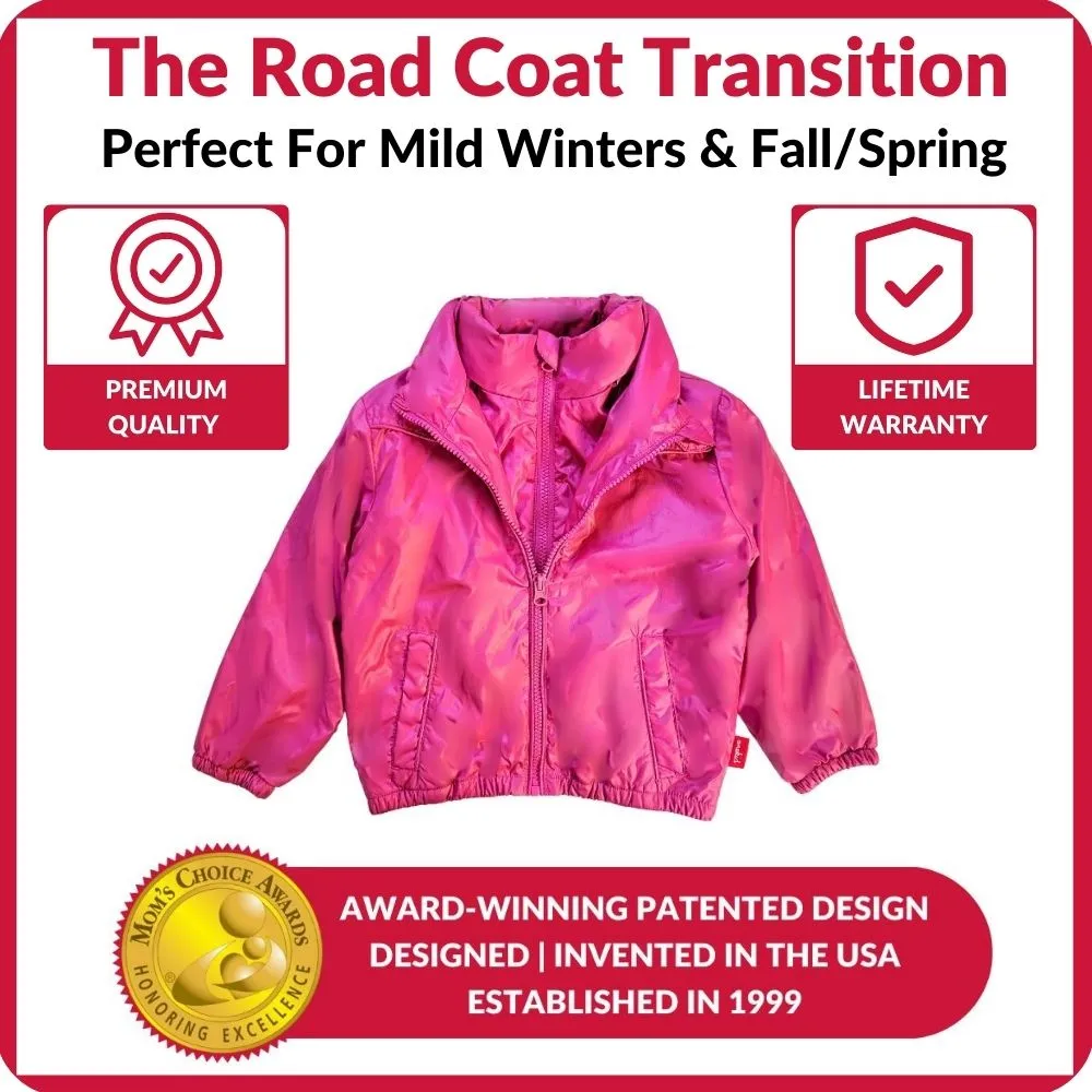 The Road Coat Transition  - Fuchsia