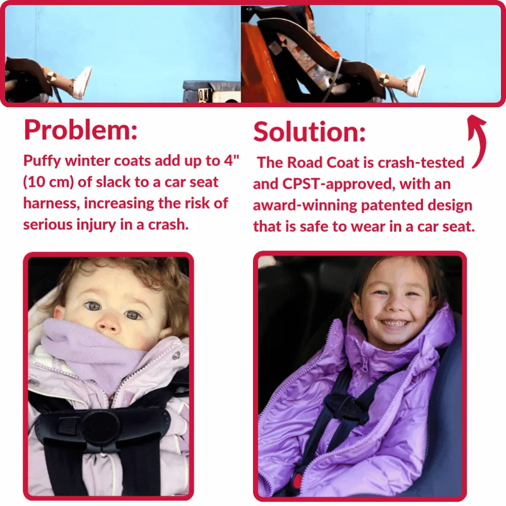 The Road Coat Transition  - Fuchsia