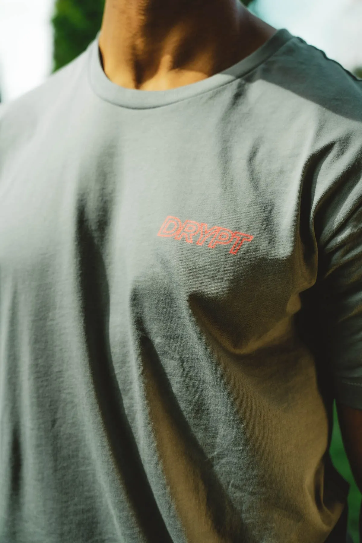The Statement Tee - Asphalt