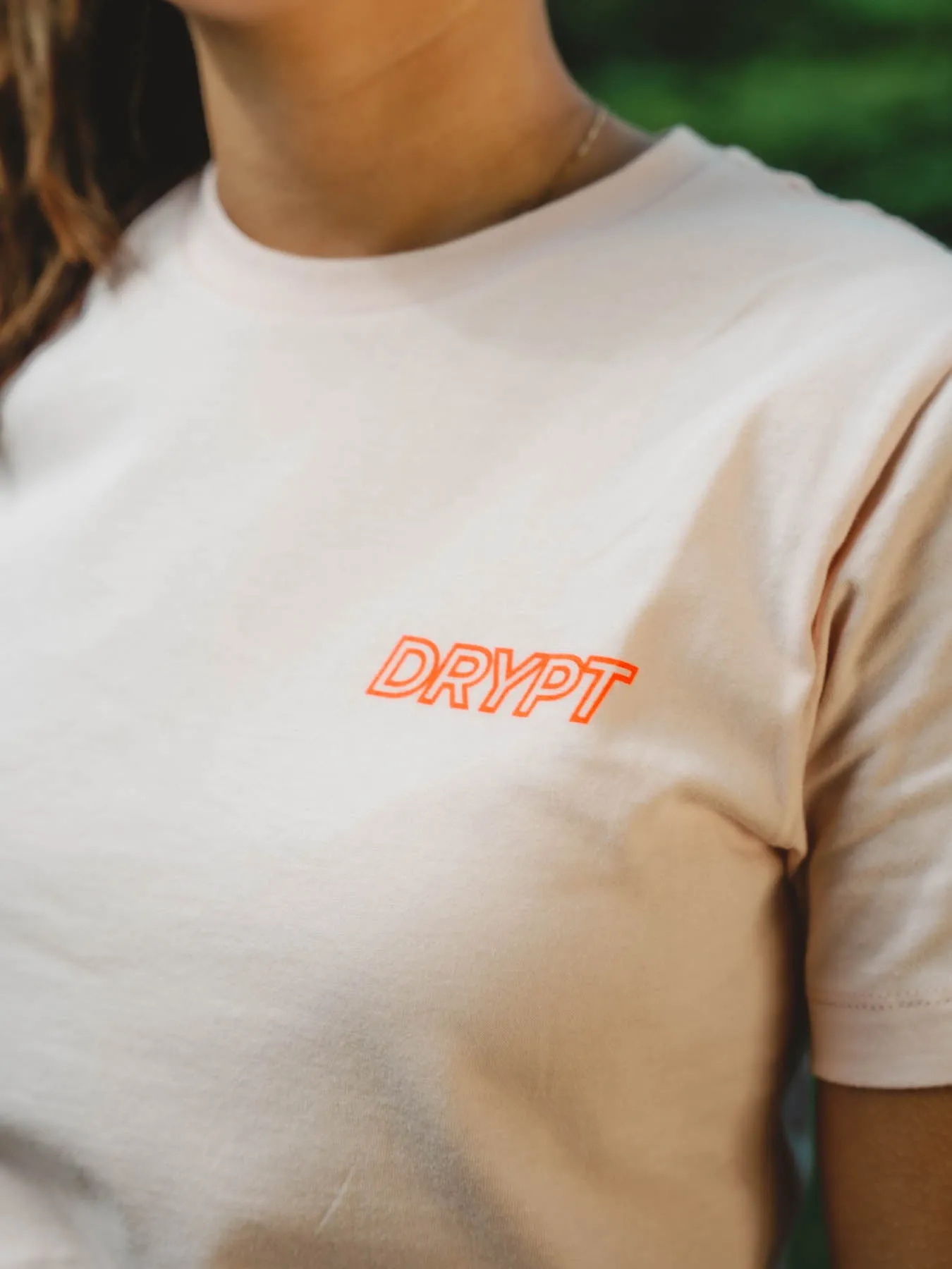The Statement Tee - Faded Pink