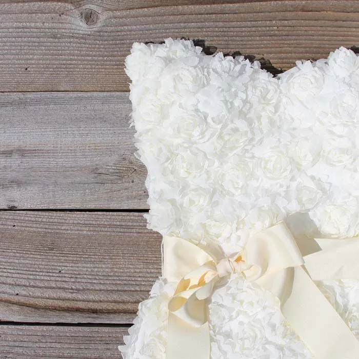 The Sugar Flower Dress in White