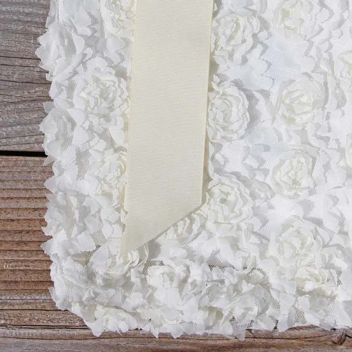 The Sugar Flower Dress in White