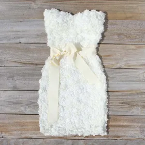 The Sugar Flower Dress in White
