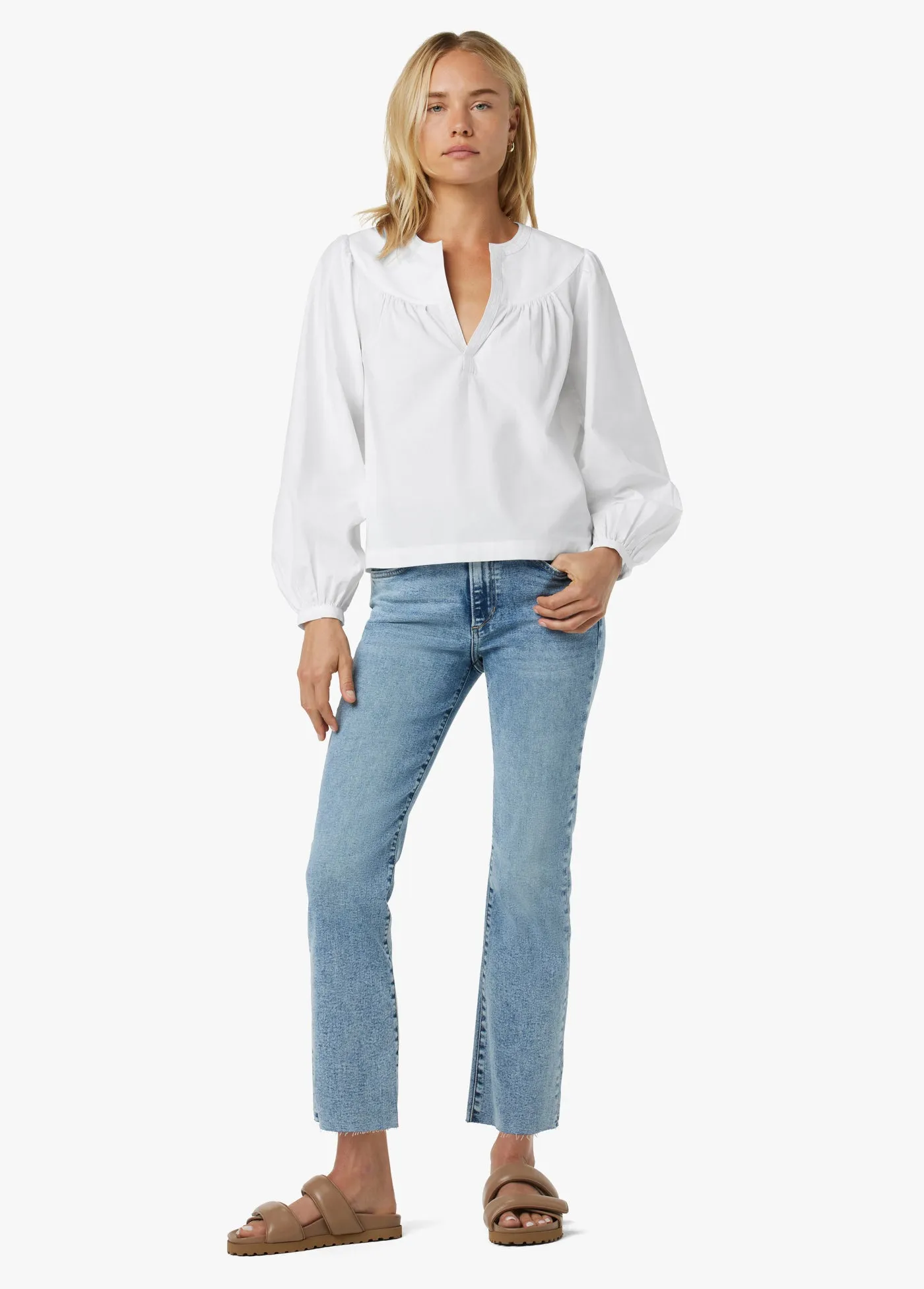 THE SUZIE POP OVER BLOUSE