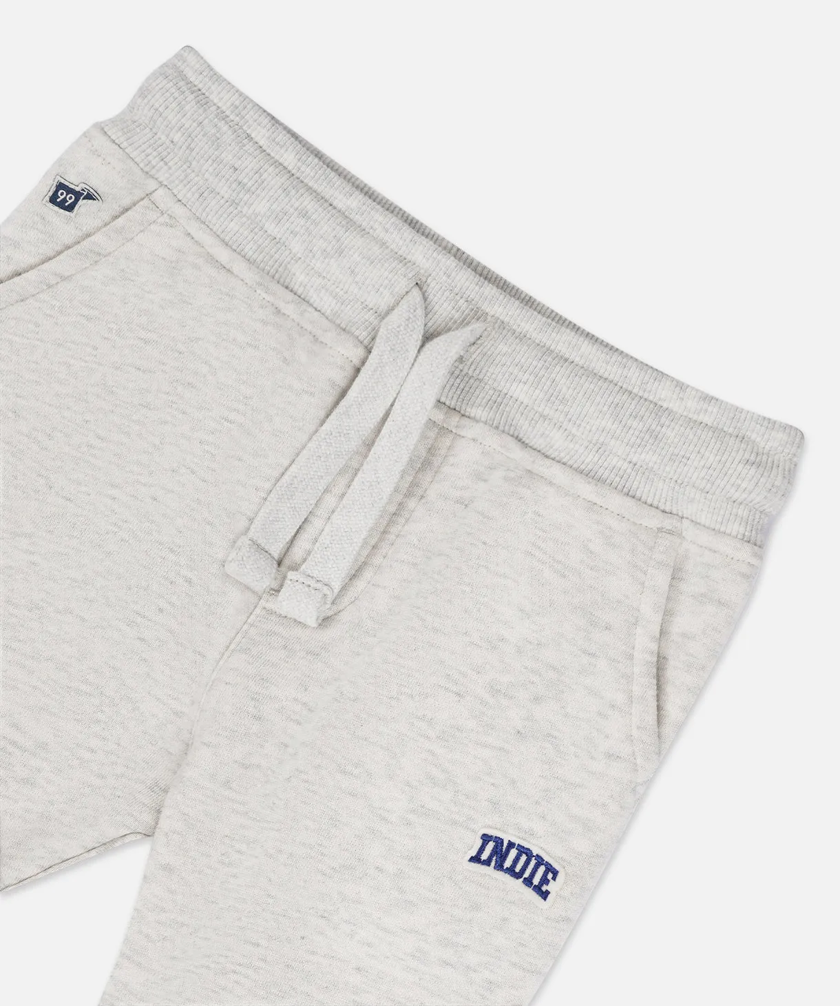 The Toluca Trackie - Mid Grey Marle