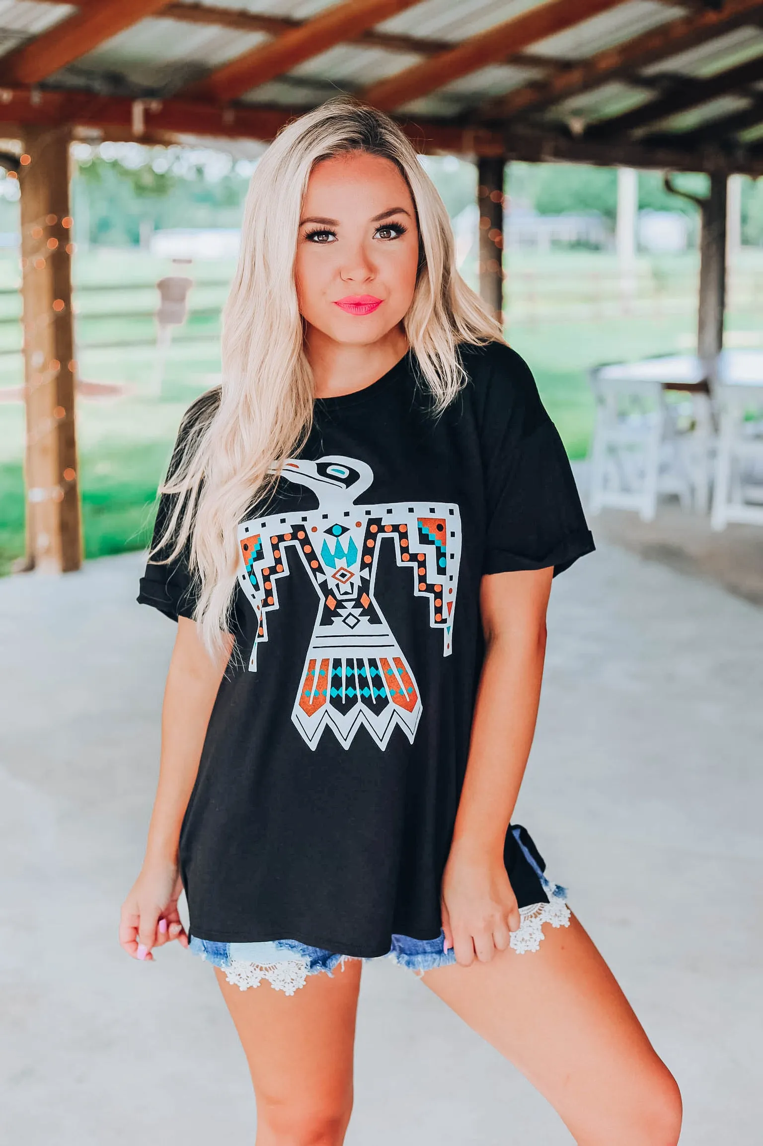 Thunderbird Graphic Tee - Black