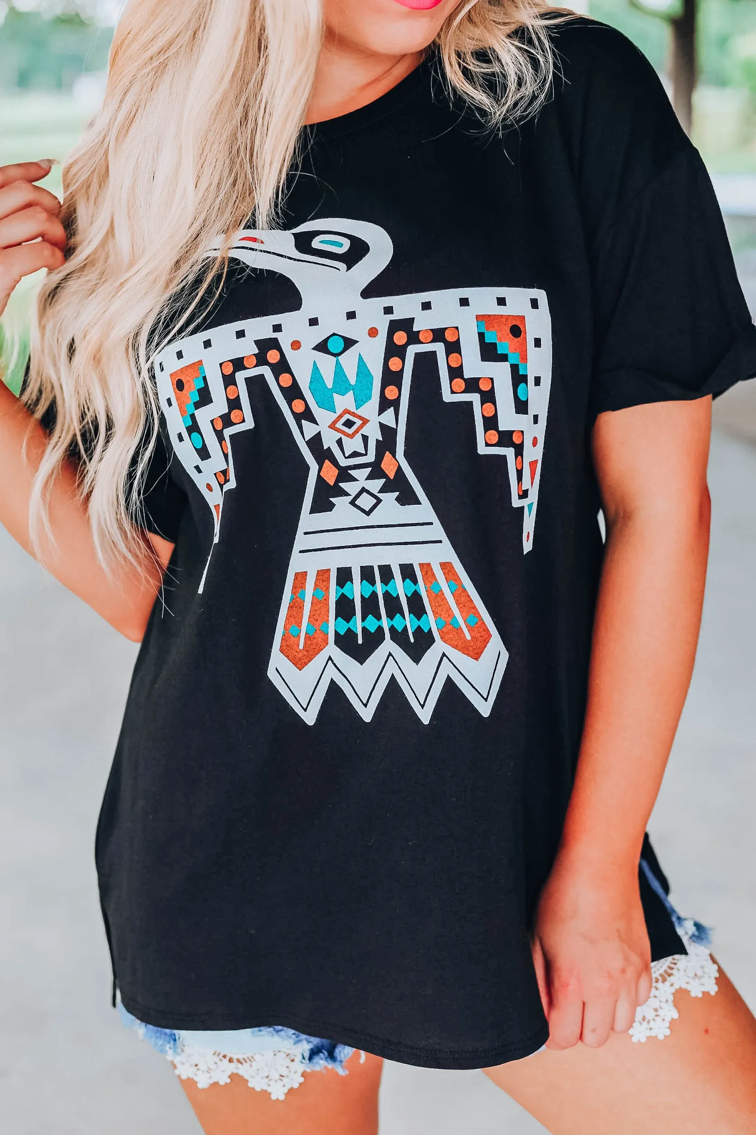 Thunderbird Graphic Tee - Black