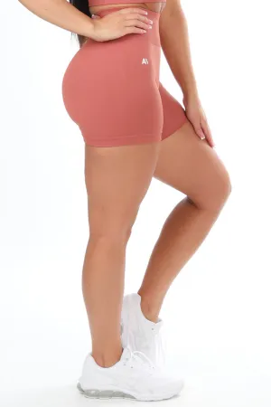 Tia Scrunchbum Shorts Tan