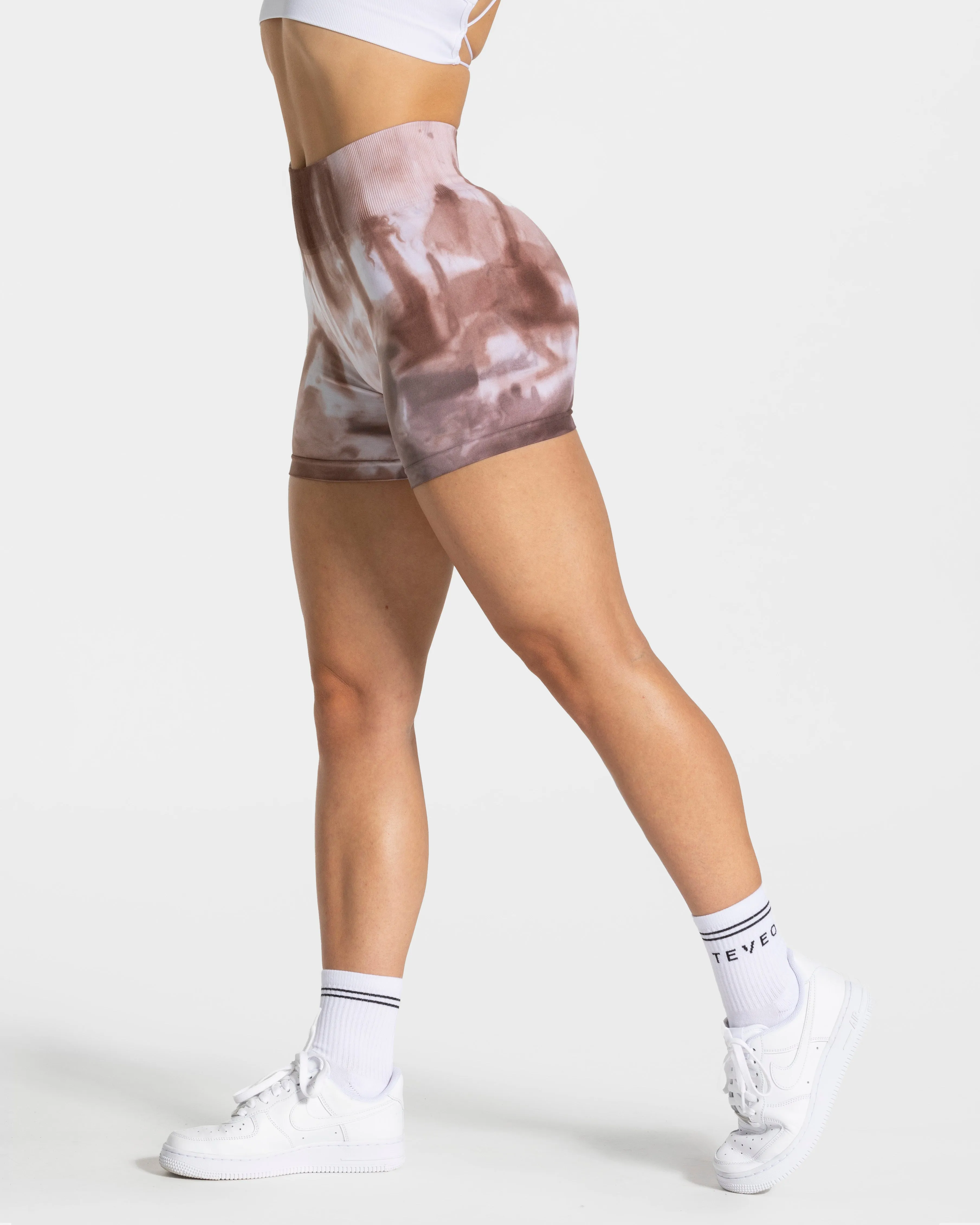 Tie Dye Scrunch Short "Earth"