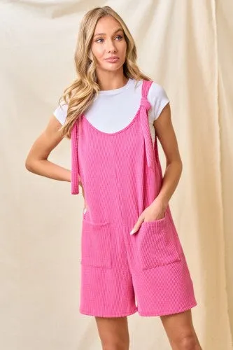 Time To Rock Ribbed Romper