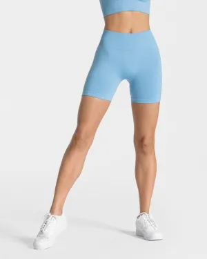 Timeless Scrunch Short "Babyblau"