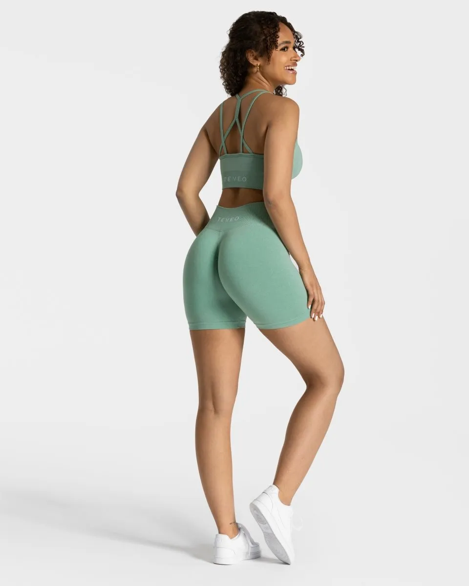 Timeless Scrunch Short "Salbei"