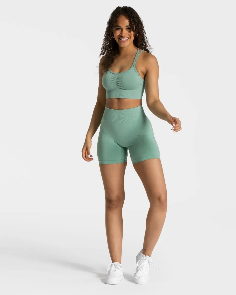 Timeless Scrunch Short "Salbei"