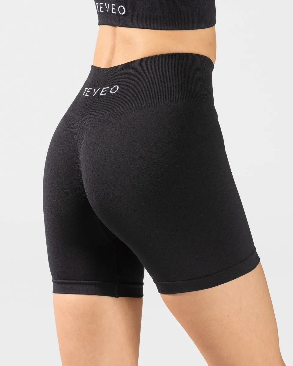 Timeless Scrunch Short "Schwarz"