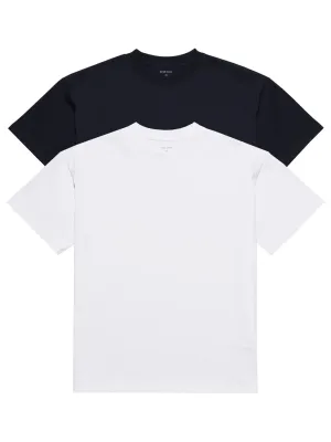 Tokyo Tee 2 Pack Black & White