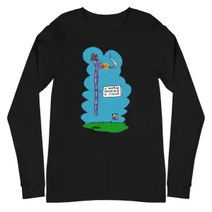 Treasures and Pleasures - Worm - Lebo Ladies Long Sleeve Tee