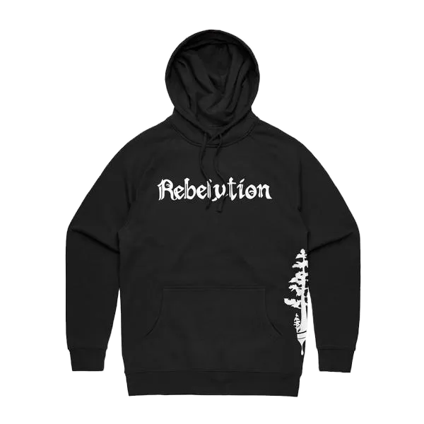 Tree Pullover Hoodie (Black)