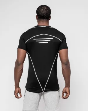 Tri Tee Black & White