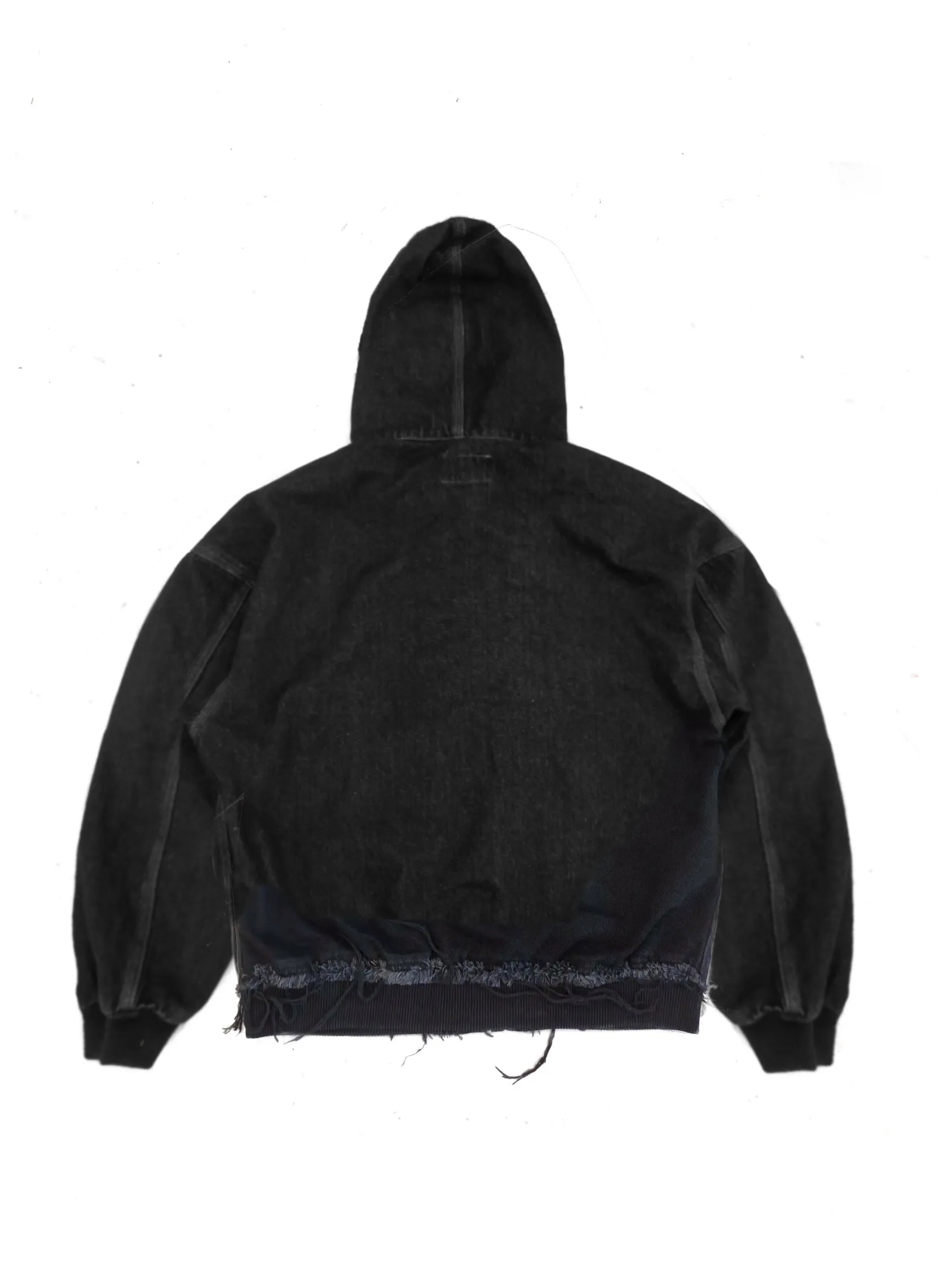 Tribal Zip Up Hoodie Black