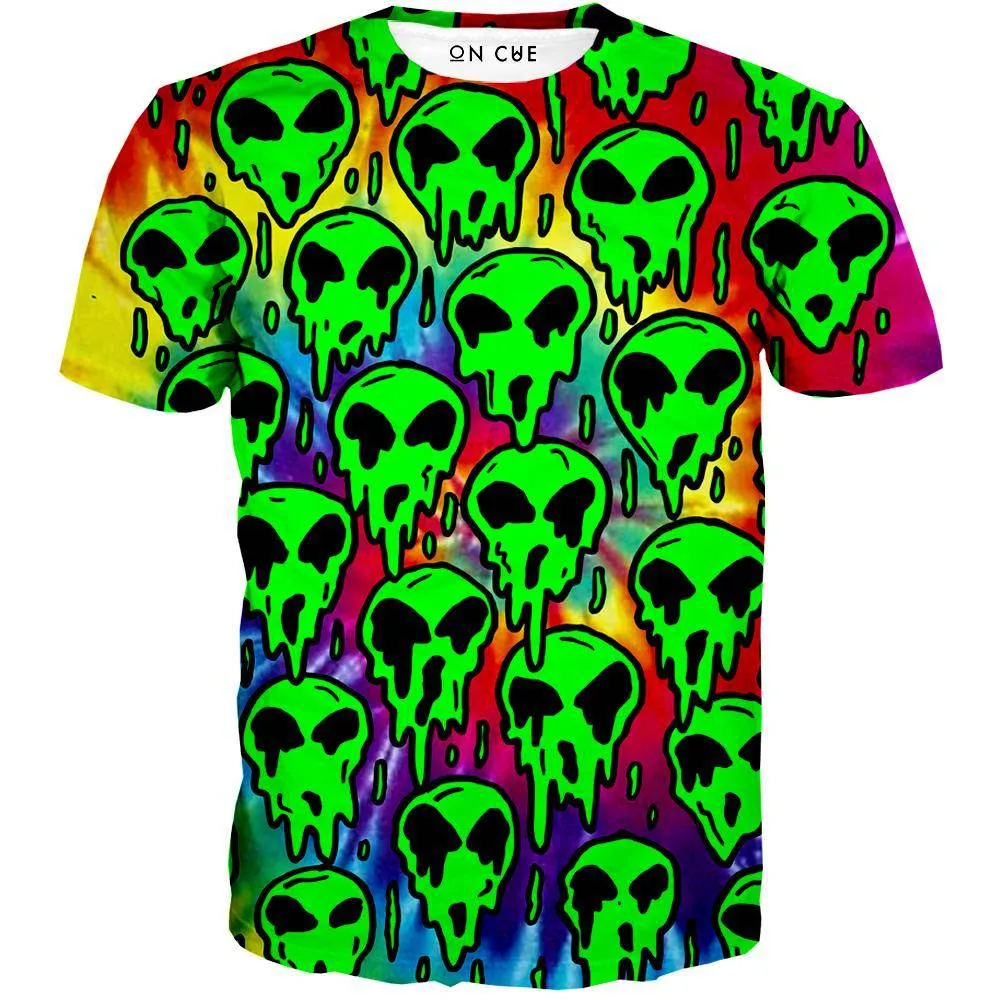 Trippy Green Martian T-Shirt