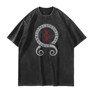 Troll Cross Washed T-Shirt