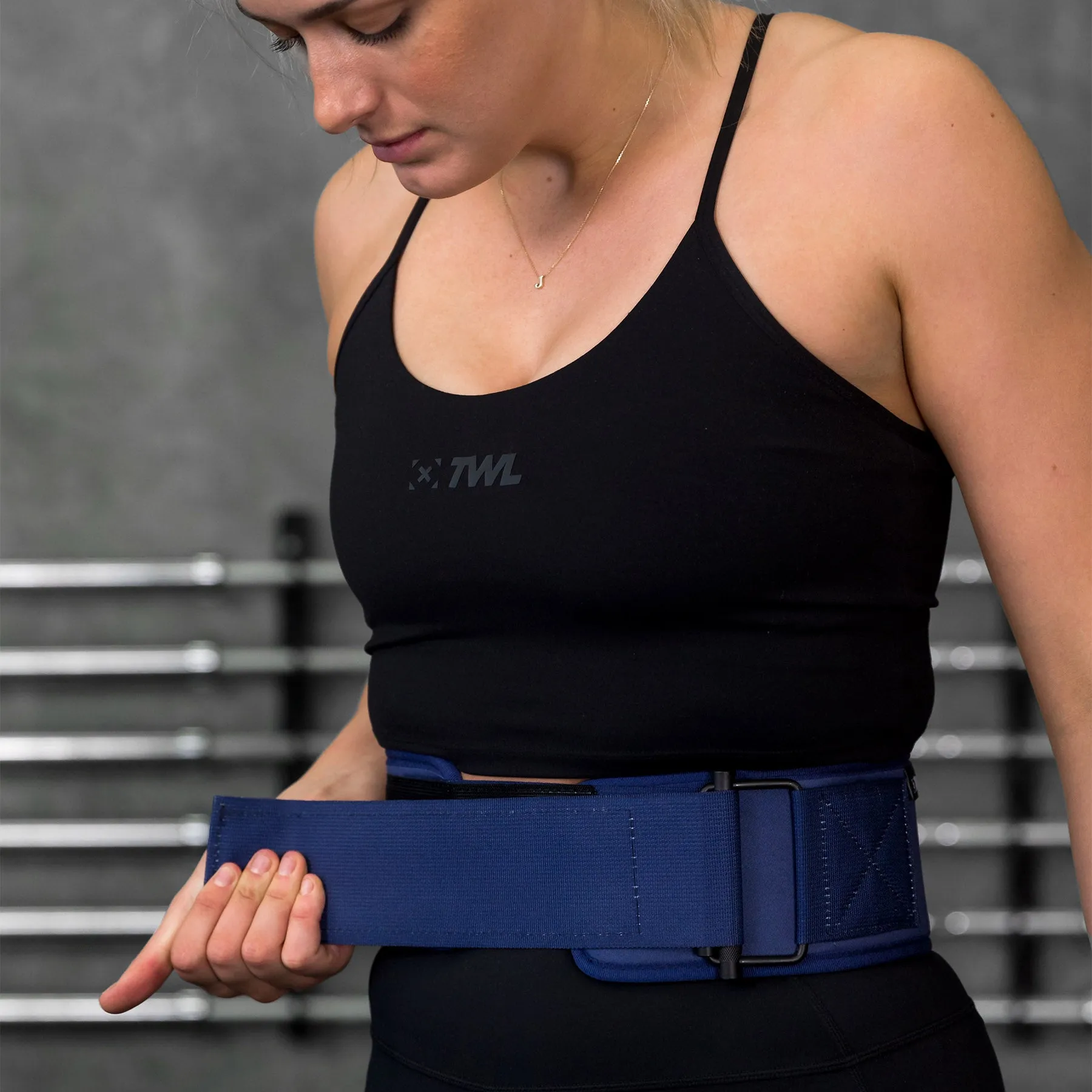 TWL - EVERYDAY 4" VELCRO LIFTING BELT - INDIGO