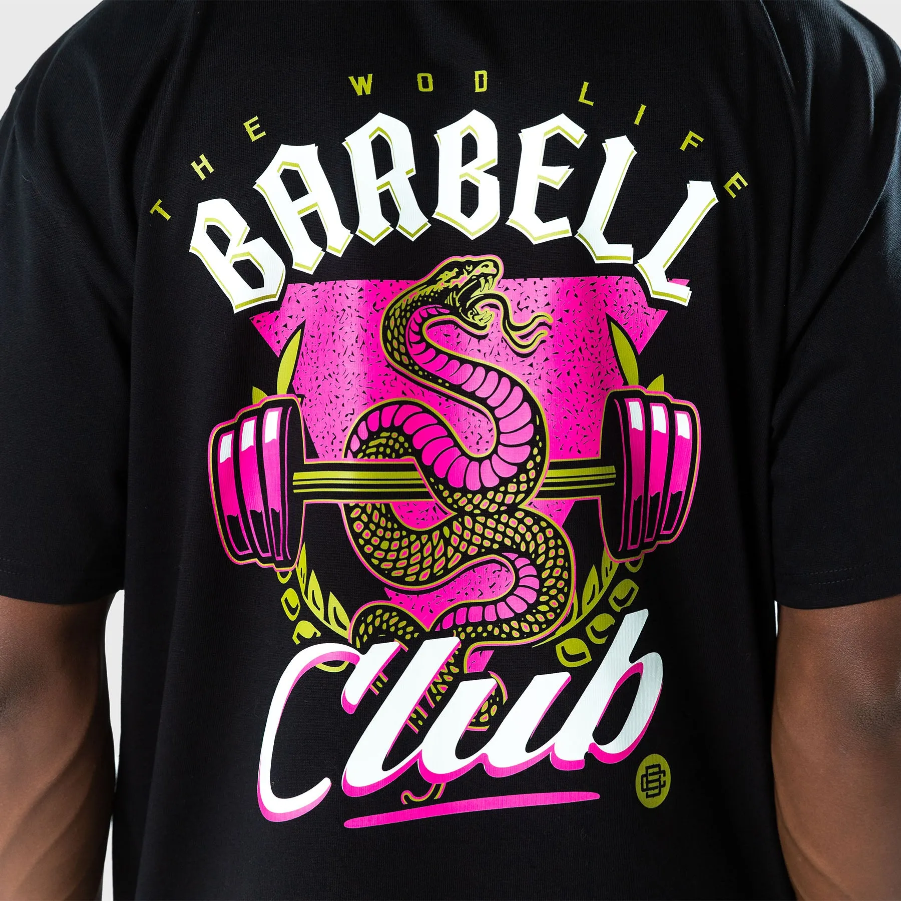TWL - LIFESTYLE OVERSIZED T-SHIRT - BARBELL CLUB - VIPER/BLACK