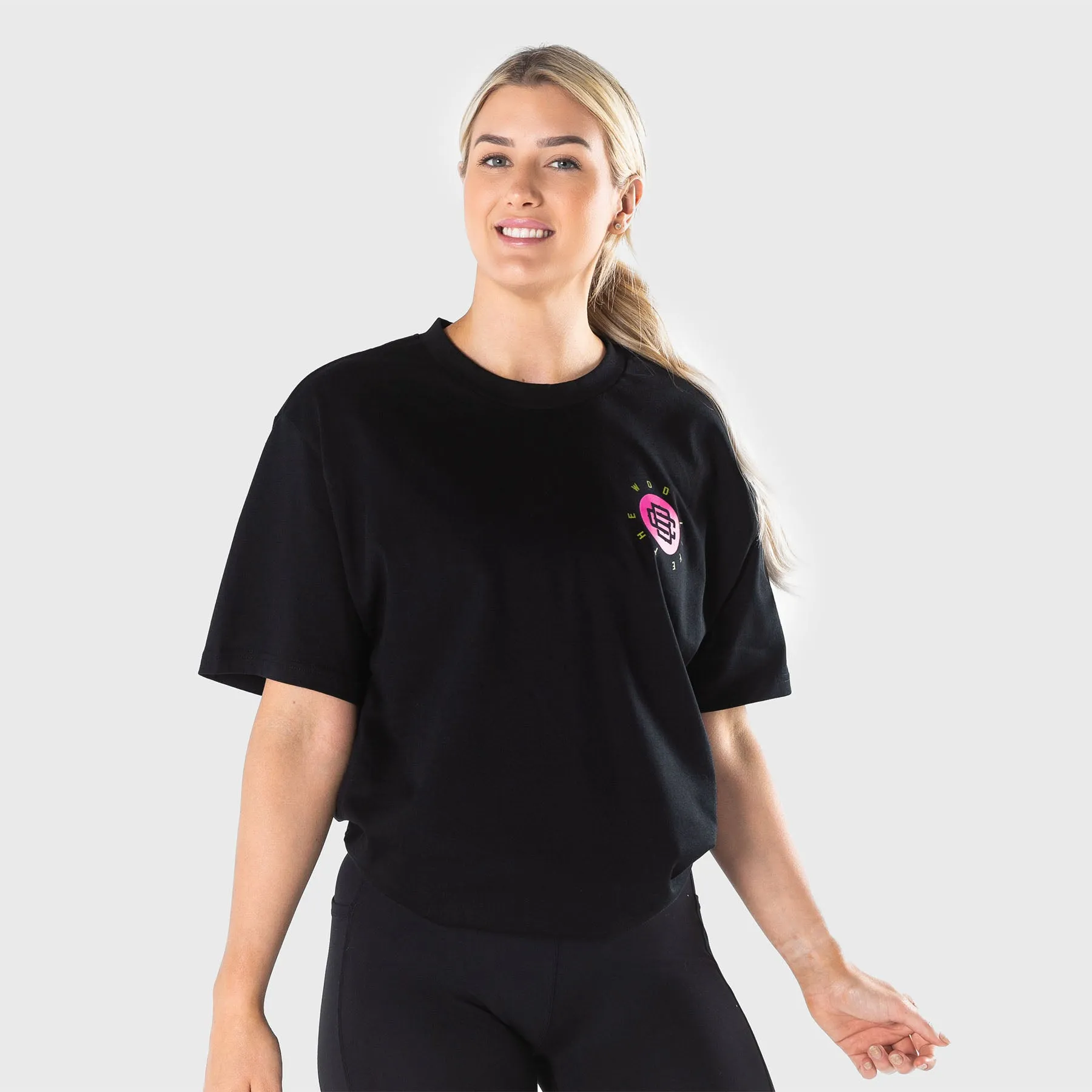 TWL - LIFESTYLE OVERSIZED T-SHIRT - BARBELL CLUB - VIPER/BLACK