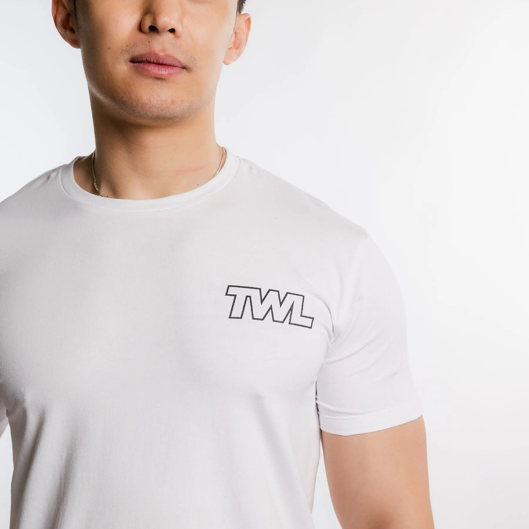 TWL - MEN'S EVERYDAY T-SHIRT - ATHLETE ICON - WHITE
