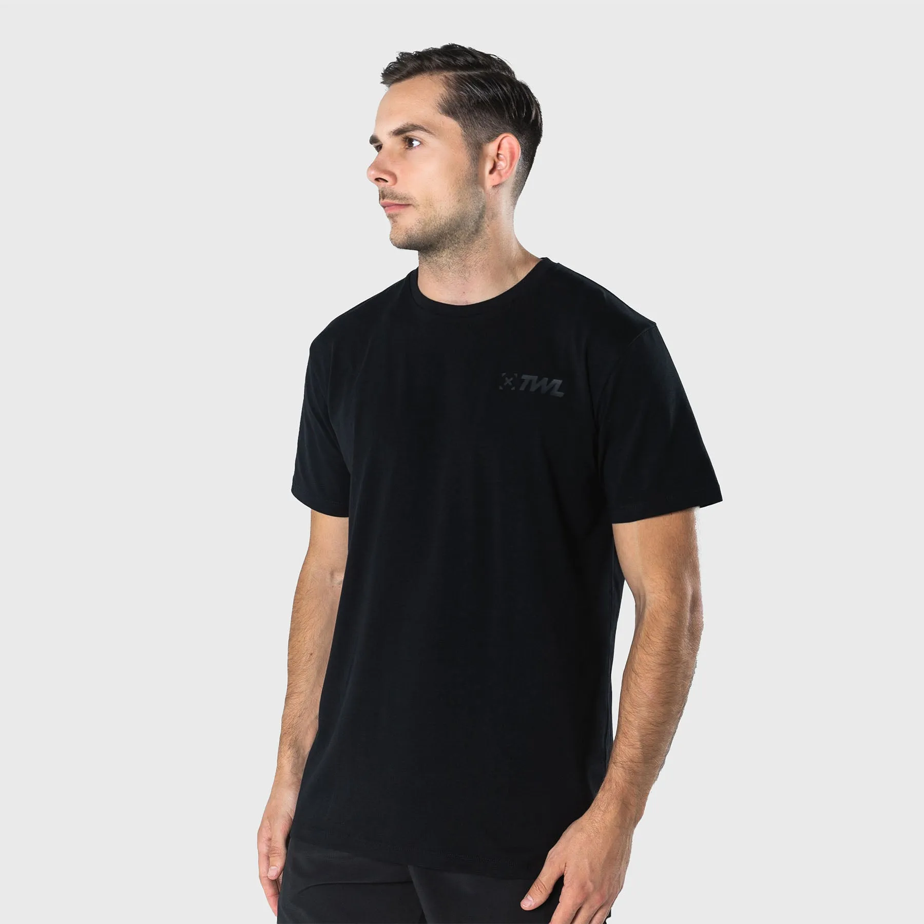 TWL - MEN'S EVERYDAY T-SHIRT SL - TRIPLE BLACK