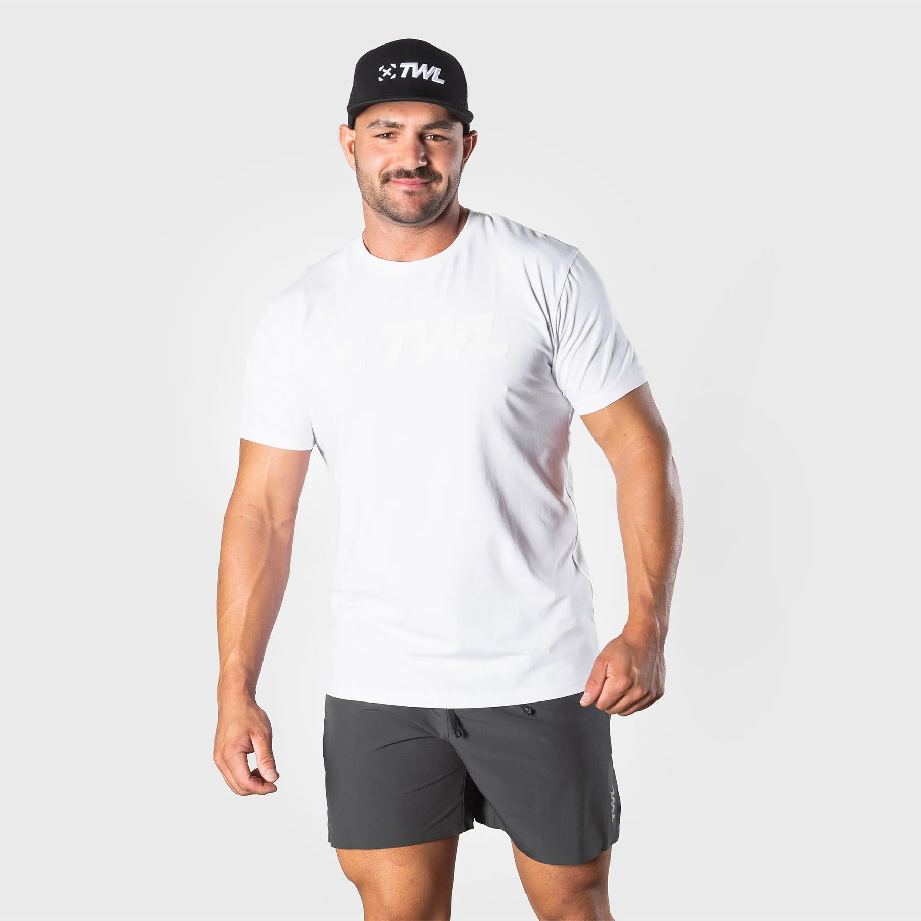 TWL - MEN'S EVERYDAY T-SHIRT - TRIPLE WHITE